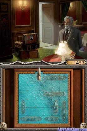 Murder on the Titanic (Europe) (En,Fr,De,Nl) (NDSi Enhanced) screen shot game playing